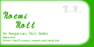 noemi moll business card